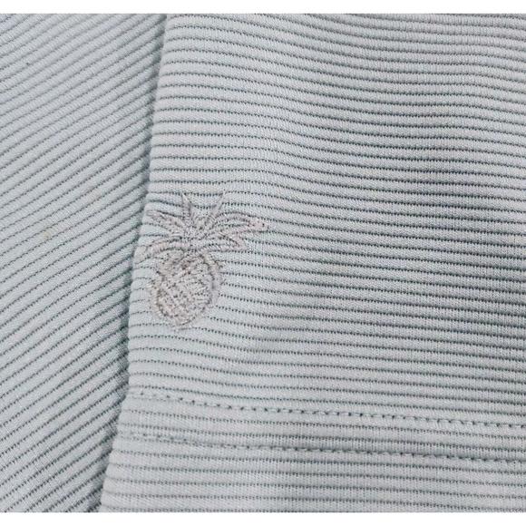 Cubavera Polo Golf Shirt Mens 3XL Shirt Short Sleeves Light Blue Logo *Flaw* - Picture 5 of 8